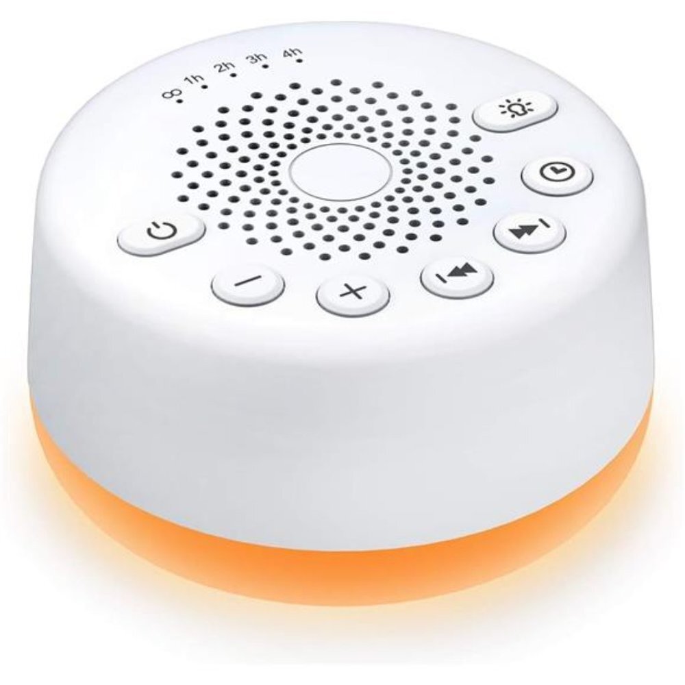 Sound White Noise Machine with 25 Soothing Sounds and Night Light